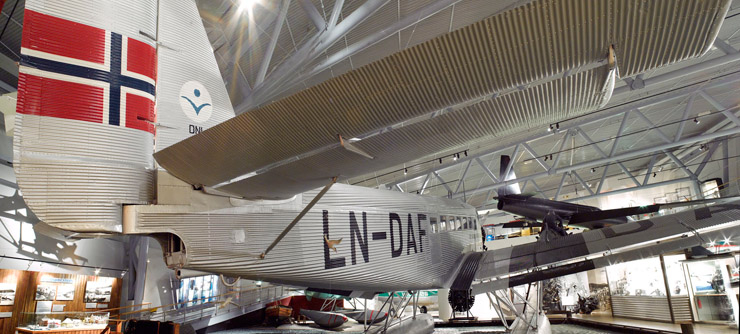 Norsk luftfartsmuseum. / Photo: Norsk luftfartsmuseum